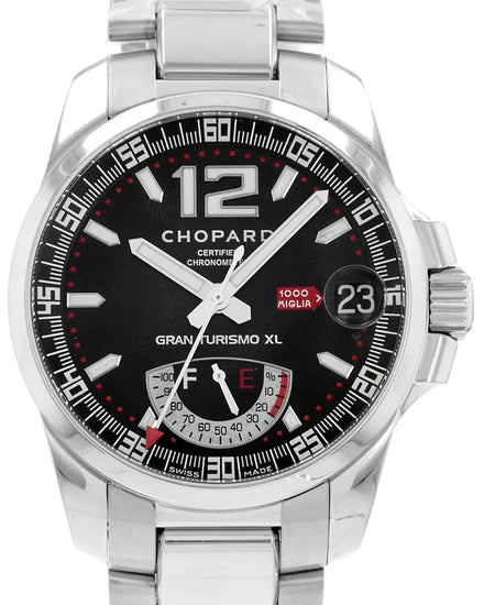 Chopard Mille Miglia Gran Turismo XL Power Control 44MM Black Dial Steel Bracelet (168457-3001)