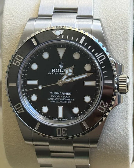 2025 Rolex Submariner No-Date 41MM Black Dial Oyster Bracelet (124060)