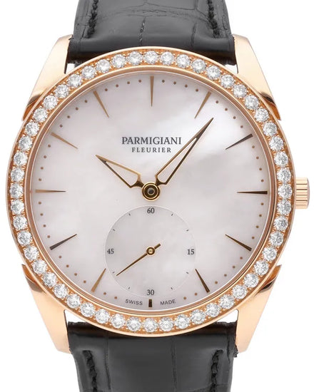 2024 Parmigiani Fleurier Tonda 1950 39MM Mother of Pearl Dial Leather Strap (PFC288-1063301-HA1421)