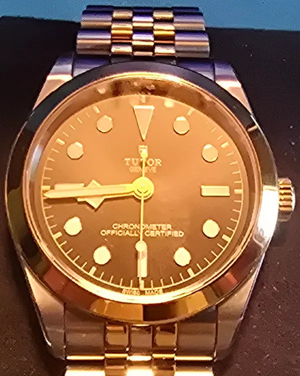 2022 Tudor Black Bay S&G 39MM Black Dial Two-Tone Bracelet (79663)