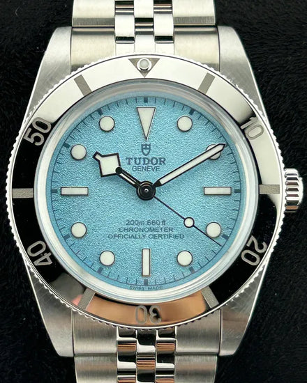 2025 Tudor Black Bay 54' "Lagoon Blue" 37MM Blue Dial Steel Bracelet (79000)