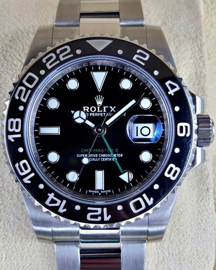 2019 Rolex GMT-Master II 40MM Black Dial Oyster Bracelet (116710LN)
