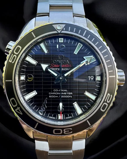 Omega Seamaster Planet Ocean 600M "Skyfall" L. E. 42MM Black Dial Steel Bracelet (232.30.42.21.01.004)