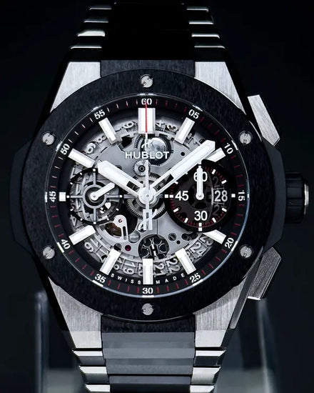 2022 Hublot Big Bang Integrated 42MM Skeleton Dial Titanium Bracelet (451.NM.1170.NM)