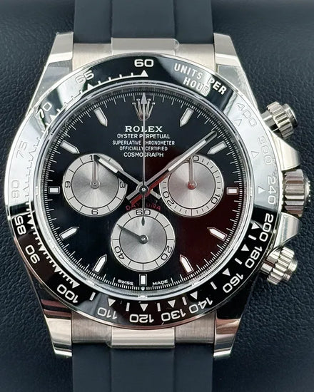 2025 Rolex Cosmograph Daytona 40MM Black Dial Oysterflex Strap (126519LN)