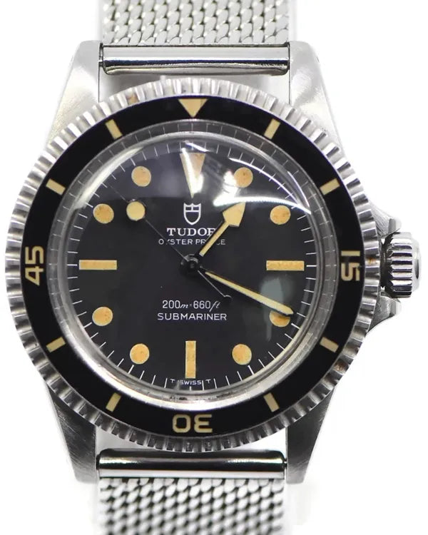 Tudor Submariner 40MM Black Dial Aftermarket Steel Bracelet (7928)