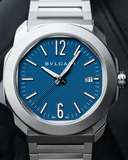 2023 Bvlgari Octo Roma 41MM Blue Dial Steel Bracelet (103739)