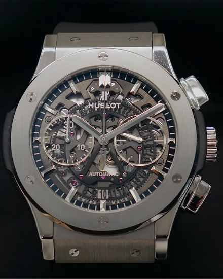 2023 Hublot Classic Fusion Aerofusion 45MM Skeleton Dial Rubber Strap (525.NX.0170.RX)