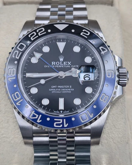 2021 Rolex GMT-Master II "Batgirl" 40MM Black Dial Jubilee Bracelet (126710BLNR)