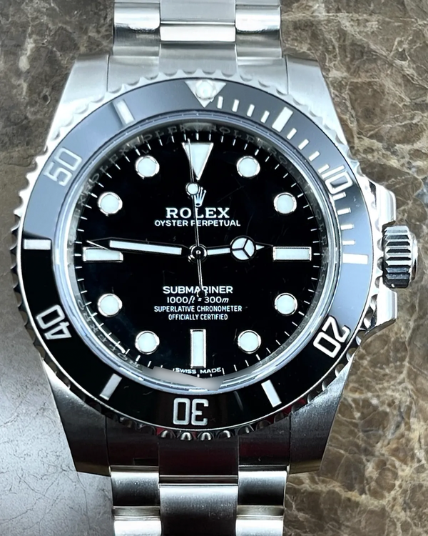 2020 Rolex Submariner No Date 40MM Black Dial Oyster Bracelet (114060)