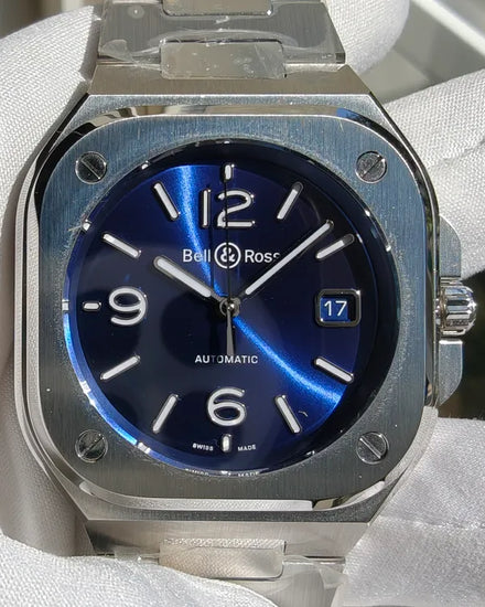2025 Bell & Ross BR 05 40MM Blue Dial Steel Bracelet (BR05A-BLU-ST/SST)