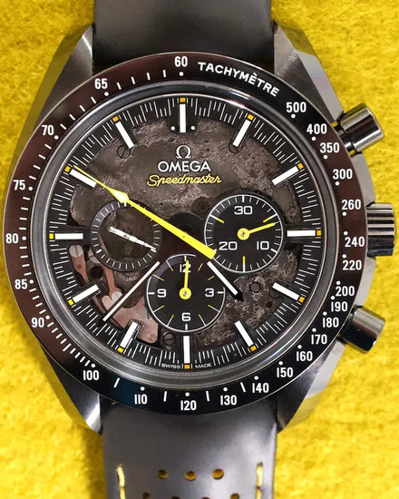 2024 Omega Speedmaster Dark Side of the Moon "Apollo 8" 44.25MM Black Dial Rubber Strap (310.92.44.50.01.001)