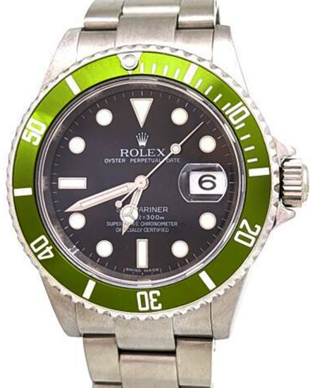 Rolex Submariner Date "Kermit" 40MM Black Dial Oyster Bracelet (16610T)