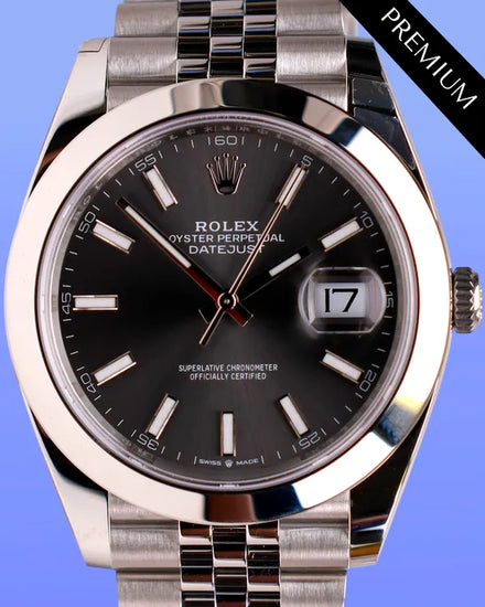 2025 Rolex Datejust 41MM Slate Dial Jubilee Bracelet (126300)