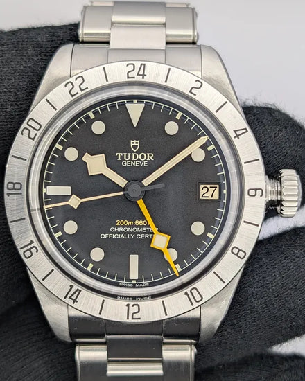 2024 Tudor Black Bay Pro 39MM Black Dial Steel Bracelet (79470)