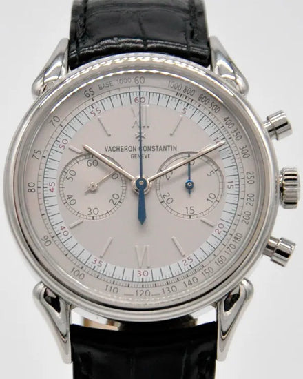 2021 Vacheron Constantin Historiques "Cornes de Vache 1955" 38.5MM Silver Dial Leather Strap (5000H/000A-B582)