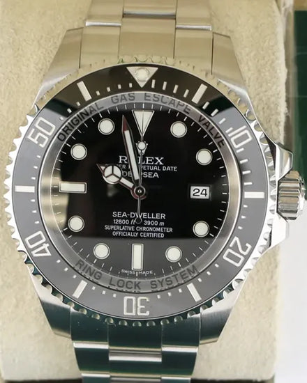 2015 Rolex Sea-Dweller Deepsea 44MM Black Dial Oyster Bracelet (116660)