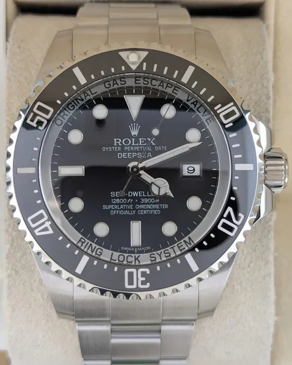 2010 Rolex Sea-Dweller Deepsea 44MM Black Dial Oyster Bracelet (116660)