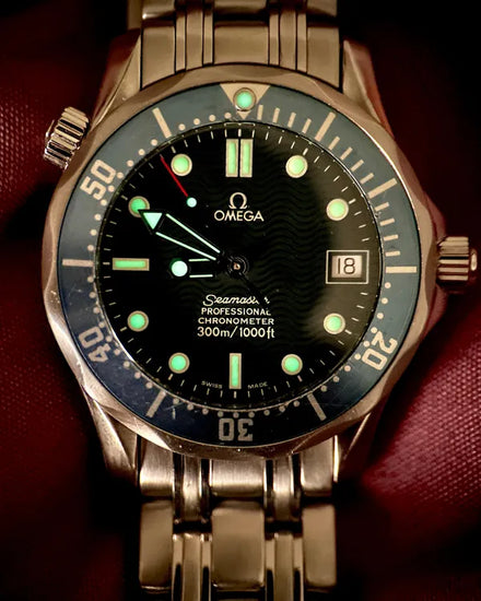 1996 Omega Seamaster Diver 300M 36MM Blue Dial Steel Bracelet (2551.80.00)