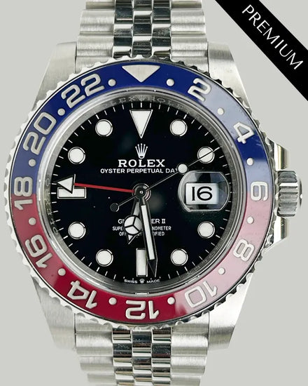 2023 Rolex GMT-Master II "Pepsi" 40MM Black Dial Jubilee Bracelet (126710BLRO)