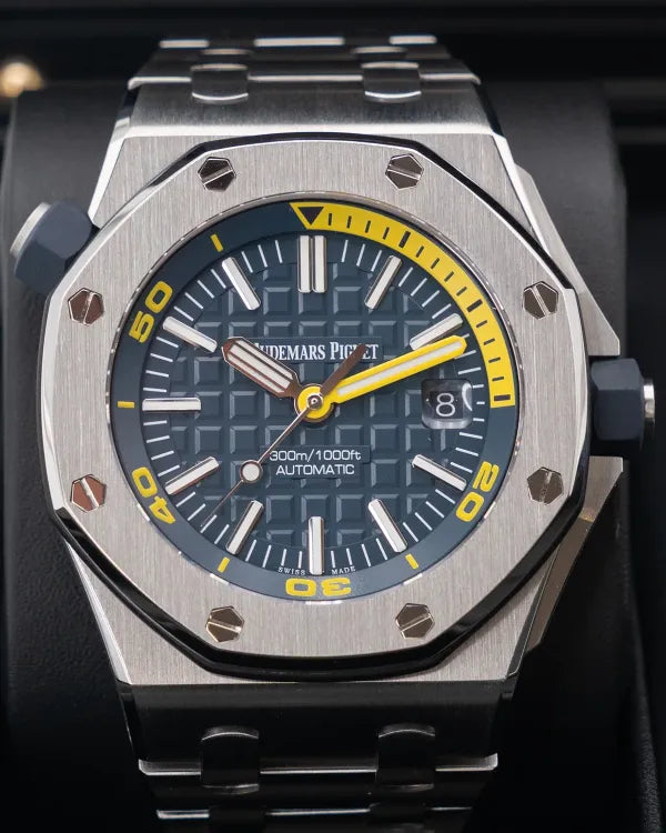 Audemars Piguet Royal Oak Offshore Diver 42MM Blue Dial Steel Bracelet (15710ST.OO.A027CA.01)