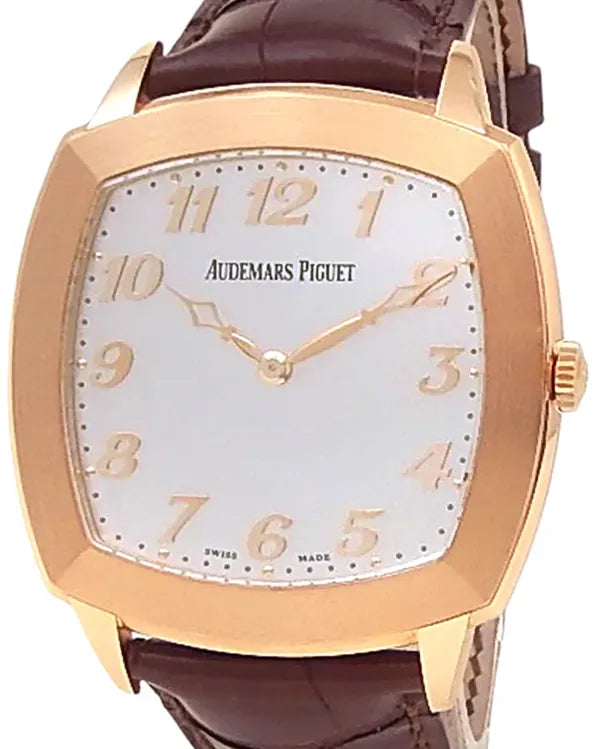 Audemars Piguet Tradition Extra-Thin 41MM Silver Dial Leather Strap (15335OR.OO.A092CR.01)