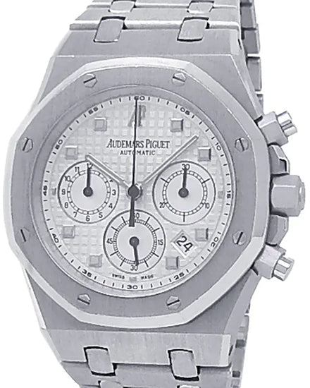 Audemars Piguet Royal Oak Chronograph 39MM Silver Dial White Gold Bracelet (25960BC.OO.1185BC.01)