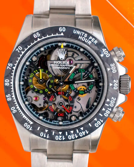 Rolex Cosmograph Daytona "Skeleton Concept Samuel Eto'o Edition" 40MM Skeleton Dial Oyster Bracelet (116500)