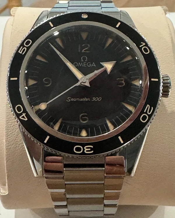 2022 Omega Seamaster 300 41MM Black Dial Steel Bracelet (234.30.41.21.01.001)