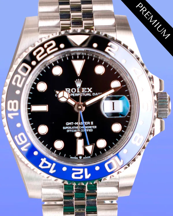 2025 Rolex GMT-Master II "Batgirl" 40MM Black Dial Jubilee Bracelet (126710BLNR)