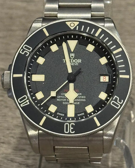 2021 Tudor Pelagos 42MM Black Dial Titanium Bracelet (25610TNL)