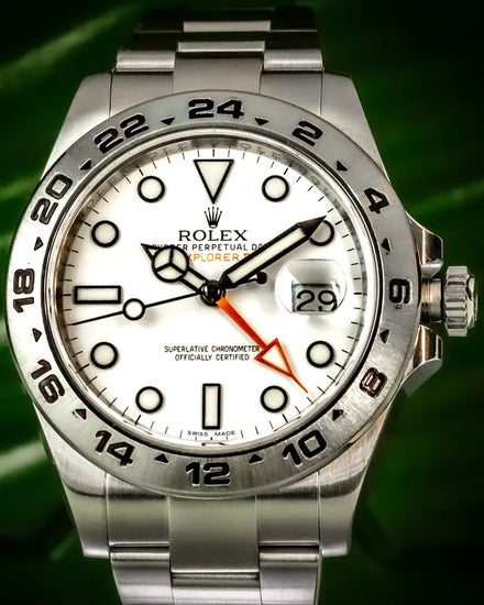 2012 Rolex Explorer II "Polar" 42MM White Dial Oyster Bracelet (216570)