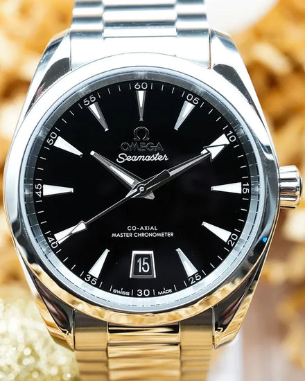 2024 Omega Seamaster Aqua Terra 38MM Black Dial Steel Bracelet (220.10.38.20.01.004)