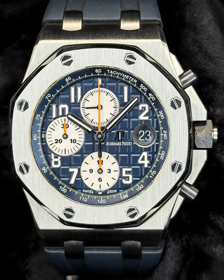 Audemars Piguet Royal Oak Offshore 42MM Blue Dial Rubber Strap (26470ST.OO.A027CA.01)