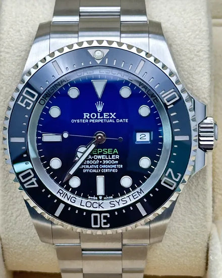 2019 Rolex Sea-Dweller Deepsea "James Cameron" 44MM Blue Dial Oyster Bracelet (126660)