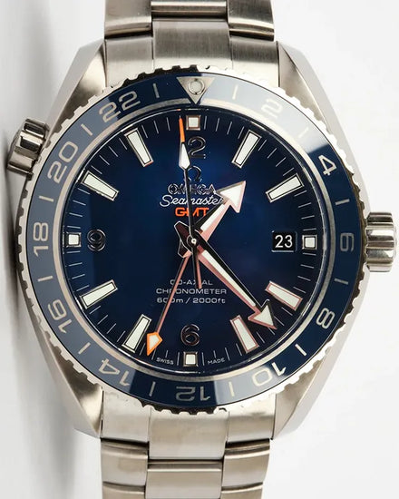 2024 Omega Seamaster Planet Ocean 600M 43.5MM Blue Dial Titanium Bracelet (232.92.44.22.03.001)