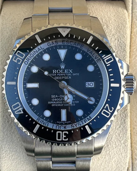Rolex Sea-Dweller Deepsea 44MM Black Dial Oyster Bracelet (116660)