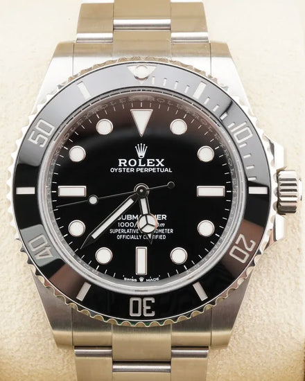 2021 Rolex Submariner No-Date 41MM Black Dial Oyster Bracelet (124060)