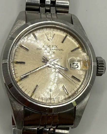 Rolex Oyster Perpetual Lady Date 26MM Silver Dial Jubilee Bracelet (6919)