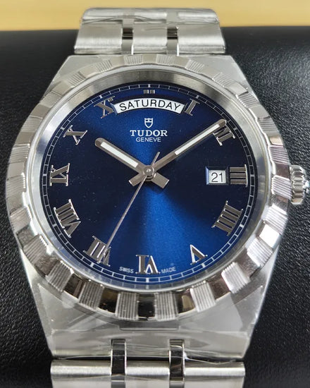 No Reserve - 2025 Tudor Royal 41MM Blue Dial Steel Bracelet (28600)
