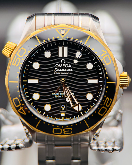 2023 Omega Seamaster Diver 300M 42MM Black Dial Steel Bracelet (210.22.42.20.01.001)