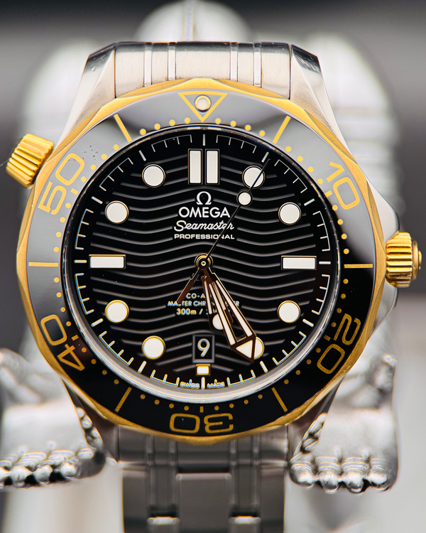 2023 Omega Seamaster Diver 300M 42MM Black Dial Steel Bracelet (210.22.42.20.01.001)