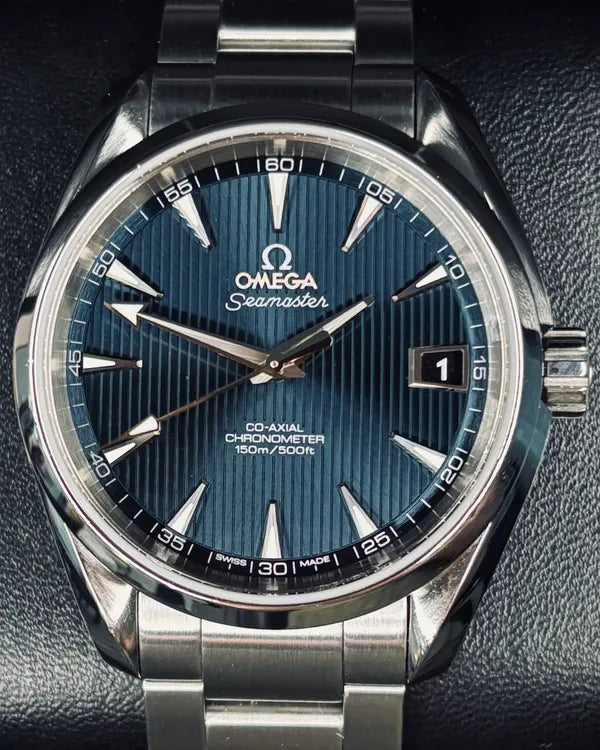 Omega Seamaster Aqua Terra 150M 38.5MM Blue Dial Steel Bracelet (231.10.39.21.03.001)