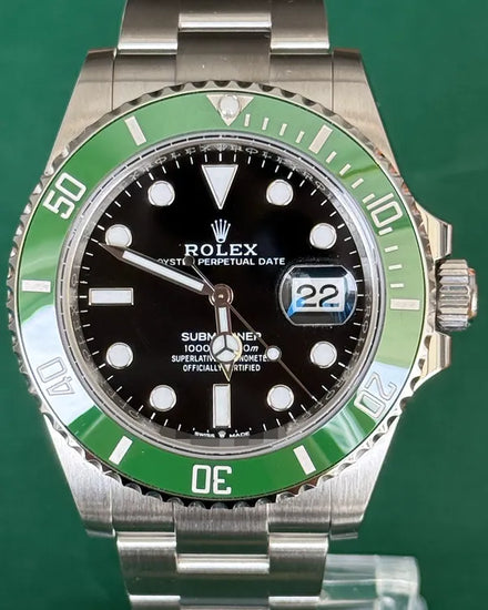 2024 Rolex Submariner Date "Starbucks" 41MM Black Dial Oyster Bracelet (126610LV)