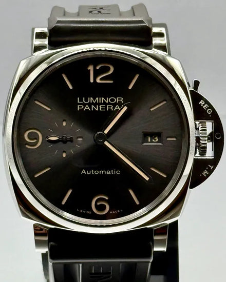Panerai Luminor Due 45MM Grey Dial Rubber Strap (PAM00943)