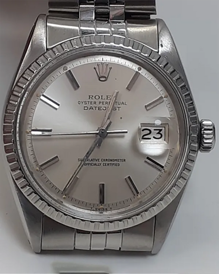 Rolex Datejust 36MM Silver Dial Jubilee Bracelet (1603)