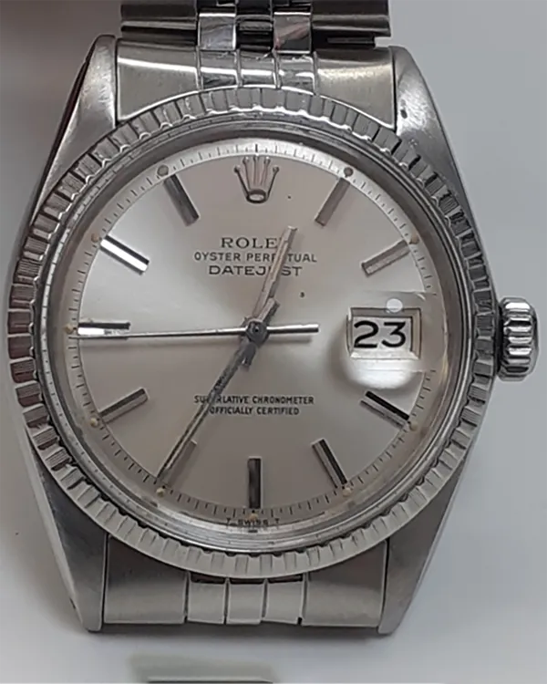 Rolex Datejust 36MM Silver Dial Jubilee Bracelet (1603)