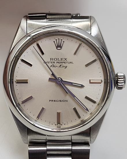 Rolex Air-King 34MM Silver Dial Oyster Bracelet (5500)