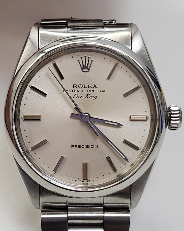 Rolex Air-King 34MM Silver Dial Oyster Bracelet (5500)