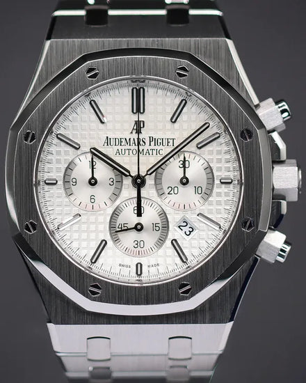 Audemars Piguet Royal Oak 41MM White Dial Steel Bracelet (26320ST.OO.1220ST.02)